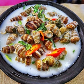 ỐC LEN XÀO DỪA - TOP SNAIL COOKED COCONUT JUICE