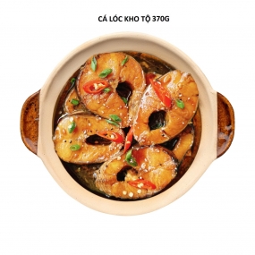 Braised snakehead fish in clay pot 370g